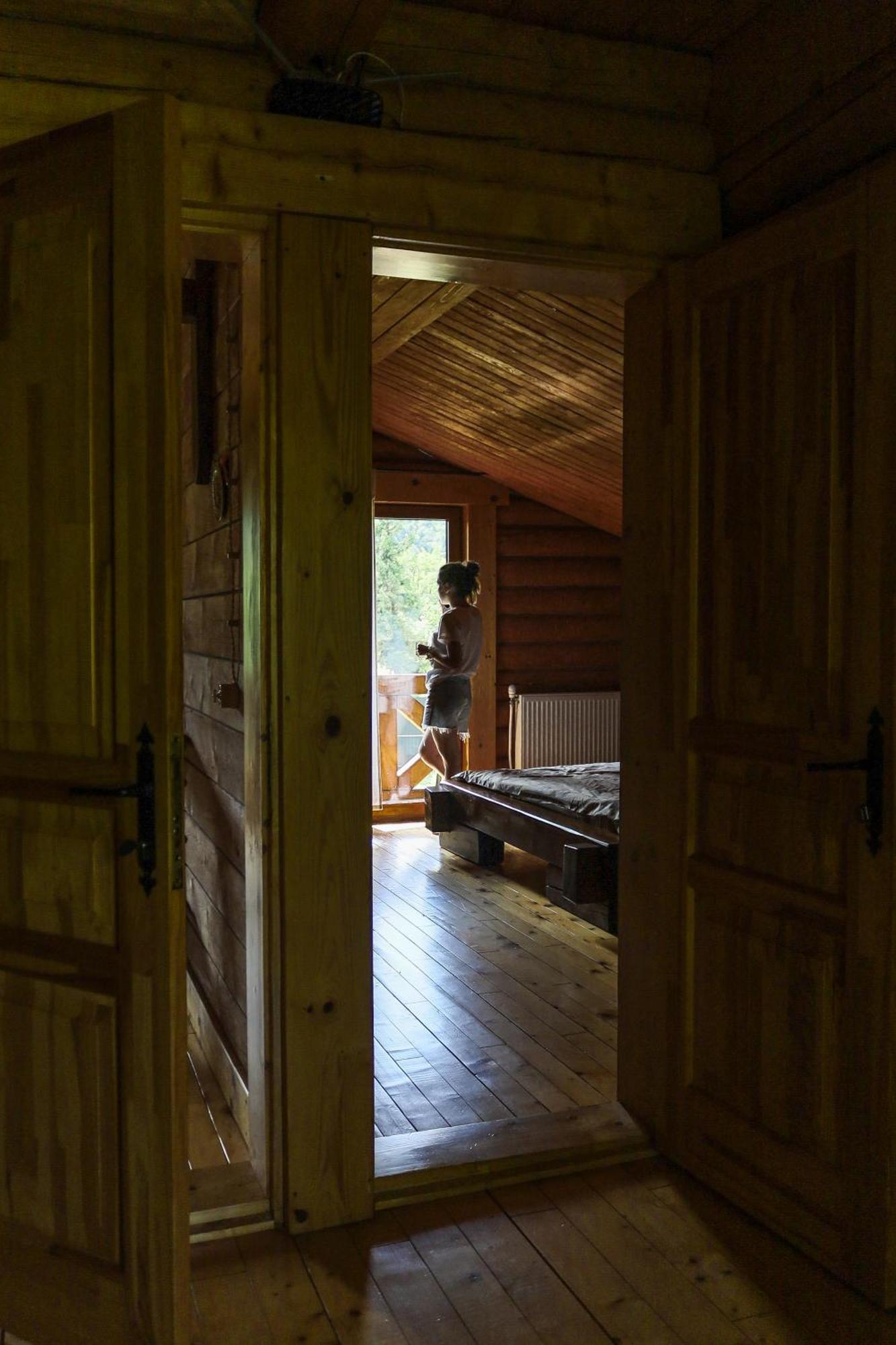 Сottage "Ksenija" Котедж "Ксенія" Skole Exterior foto